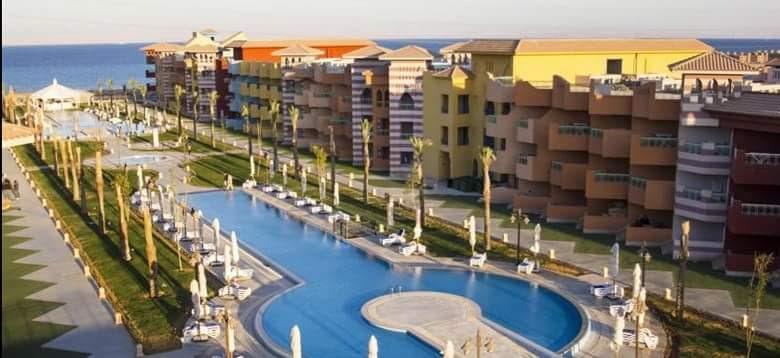 Chalet Porto South Beach - Beach Front Sea View Ain Sukhna Ngoại thất bức ảnh